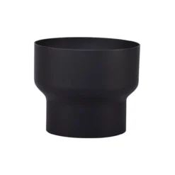 Réduction 2mm Acier, Noir 150/120mm