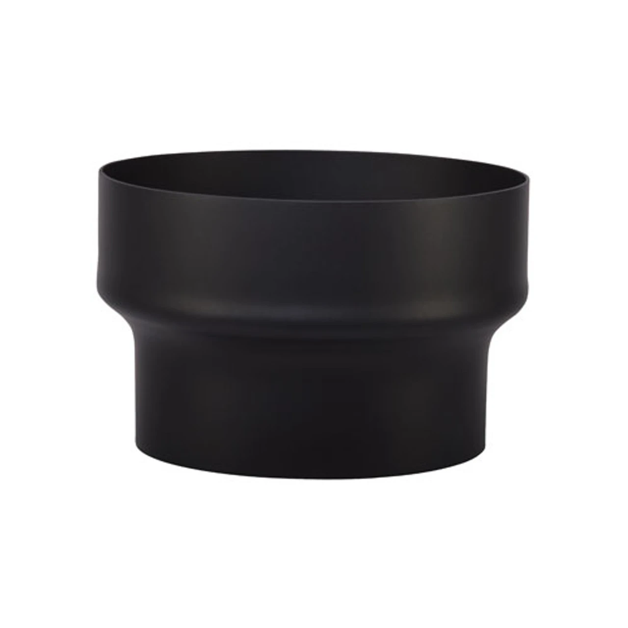 Réduction 2mm Acier, Noir 180/150mm 1 Réduction 2mm Acier, Noir 180/150mm