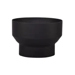 Réduction 2mm Acier, Noir 200/150mm