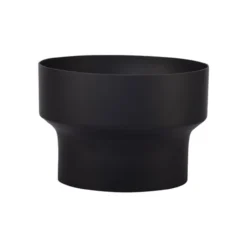 Réduction 2mm Acier, Noir 200/160mm