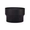 Réduction 2mm Acier, Noir 200/180mm
