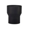 Réduction 2mm Acier, Noir 120/100mm