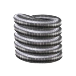 Tubage Inox Flexible Double Paroi 150 Mm 12 Mètre