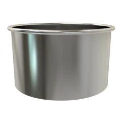 Pièce De Départ Simple Paroi RVS ø 200 Mm Mâle