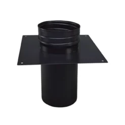 Connexion à Visser 30 Cm Avec Plaque Noir 100 Mm