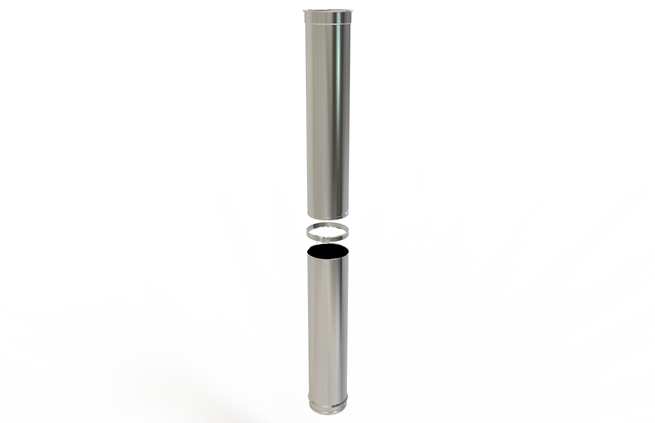 Longueur Télescopique 80-130cm ø 200mm 1 Longueur Télescopique 80-130cm ø 200mm