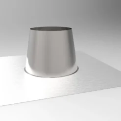 Solin En Pente, Aluminium 0-10° ø 200mm.